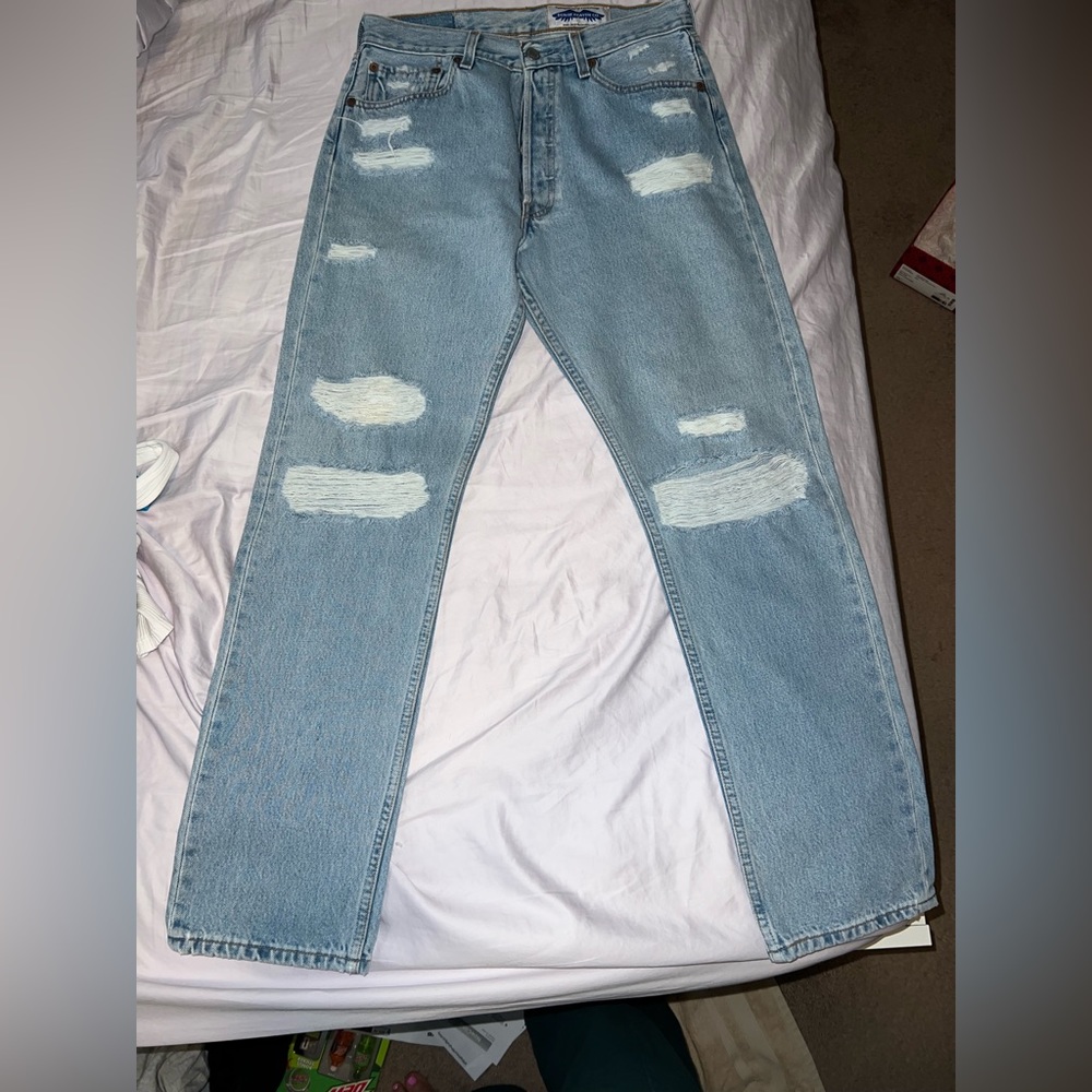 Vintage 501 button fly Levi’s Denim Heaven Co.